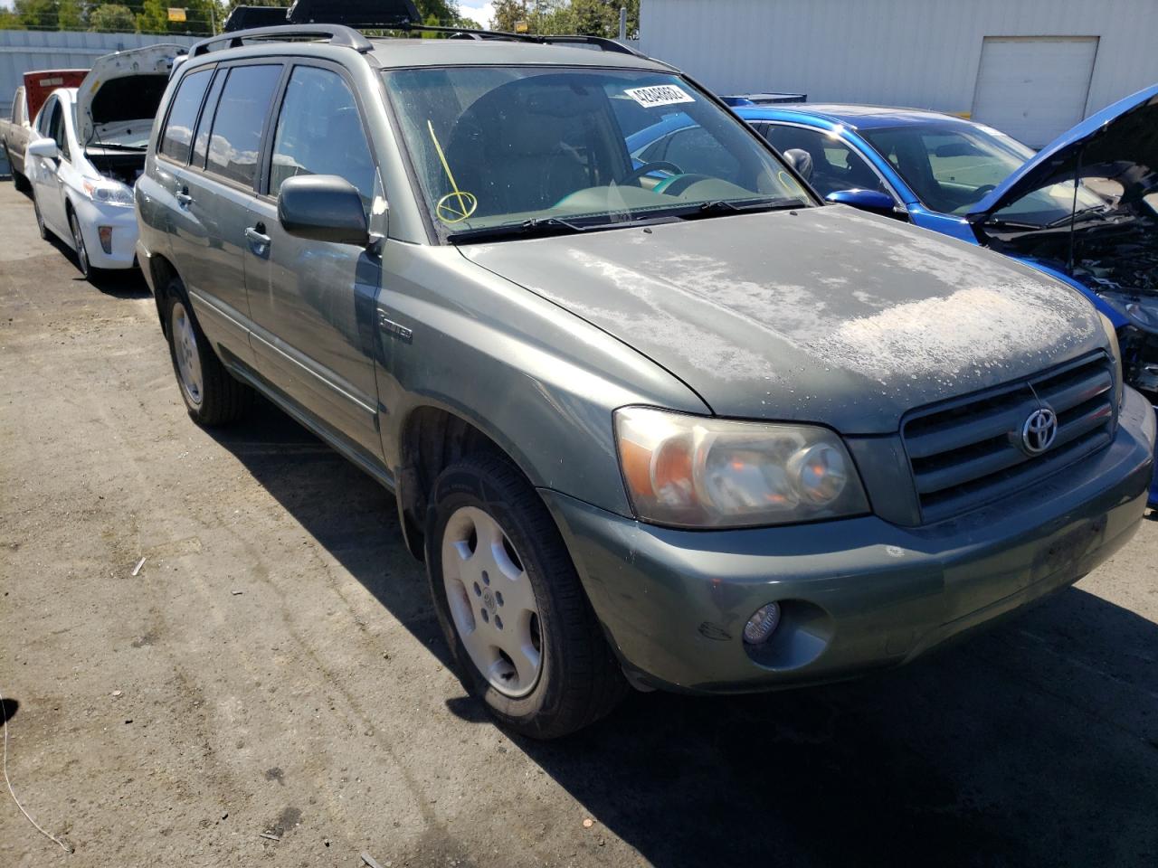 TOYOTA HIGHLANDER 2005 with VIN JTEEP21A750103052 - Photo from auction