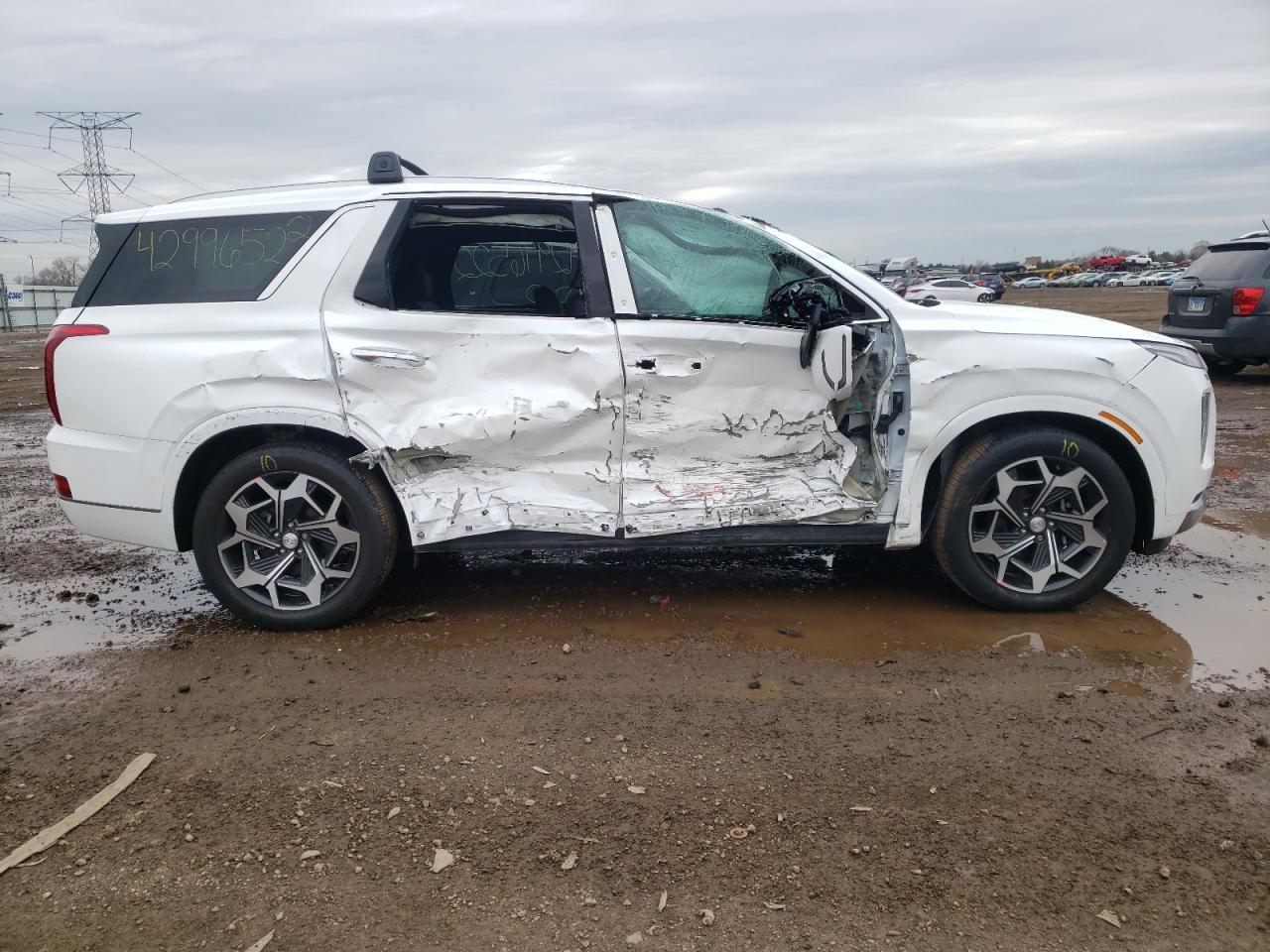 Photo 9 from auction – 2022 HYUNDAI PALISADE C with VIN KM8R7DHEXNU433945