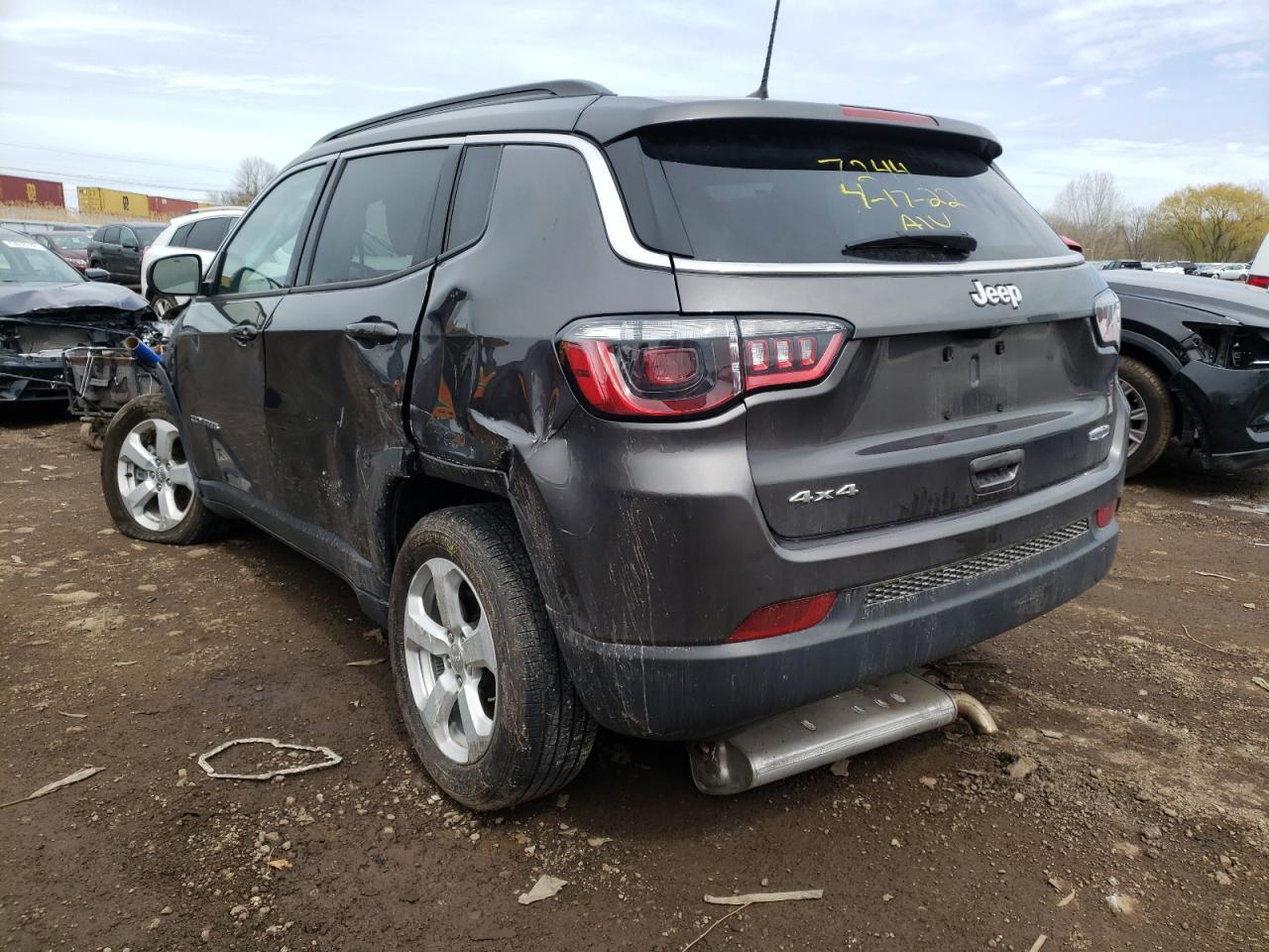 Photo 3 from auction – 2021 JEEP COMPASS LA with VIN 3C4NJDBB9MT500840