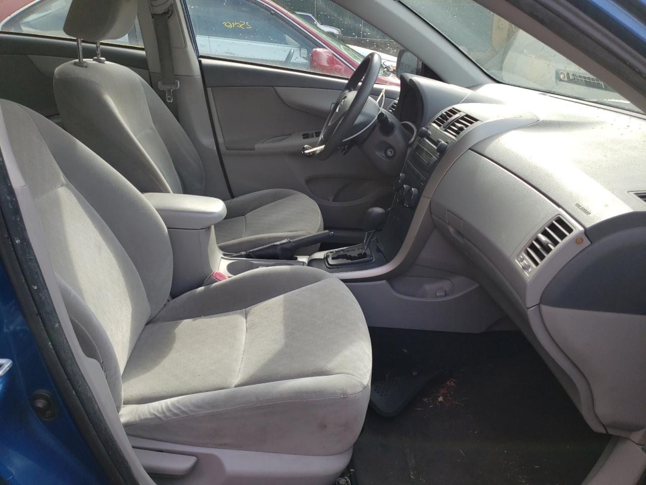 Photo 5 from auction – 2009 TOYOTA COROLLA BA with VIN JTDBL40E599036598