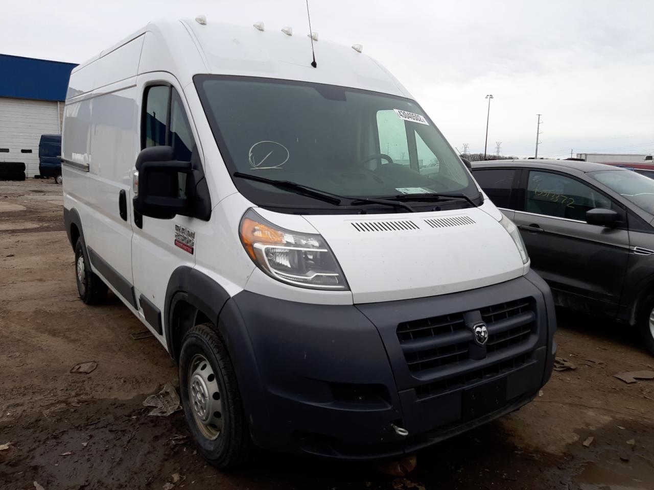 RAM PROMASTER 2015 with VIN 3C6TRVCDXFE506652 - Photo from auction