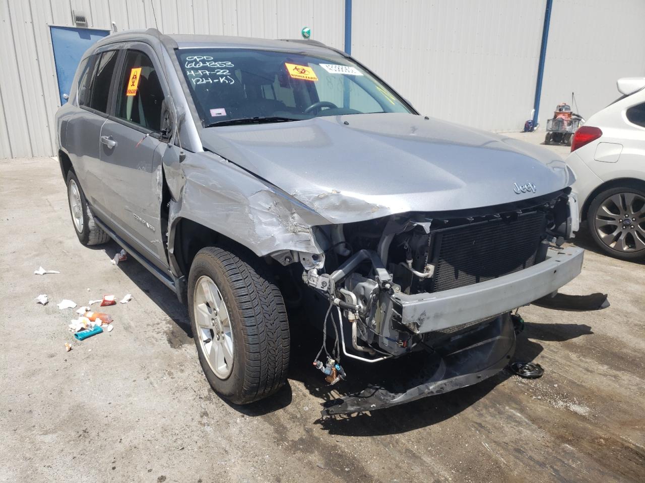 Photo 9 from auction – 2016 JEEP COMPASS LA with VIN 1C4NJCEAXGD619827