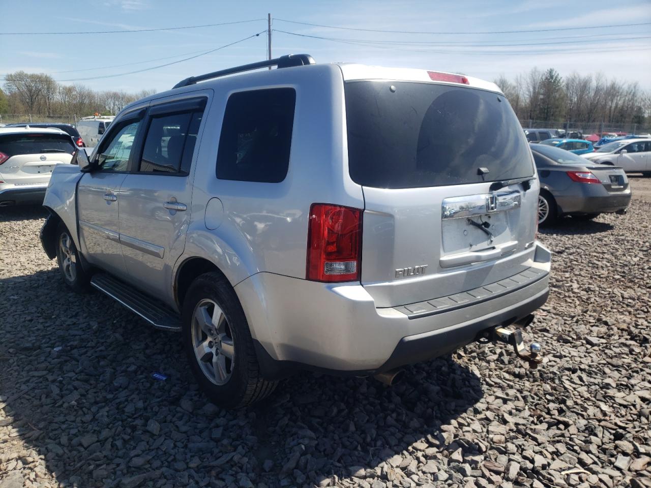 Photo 3 from auction – 2010 HONDA PILOT EXL with VIN 5FNYF4H66AB027269