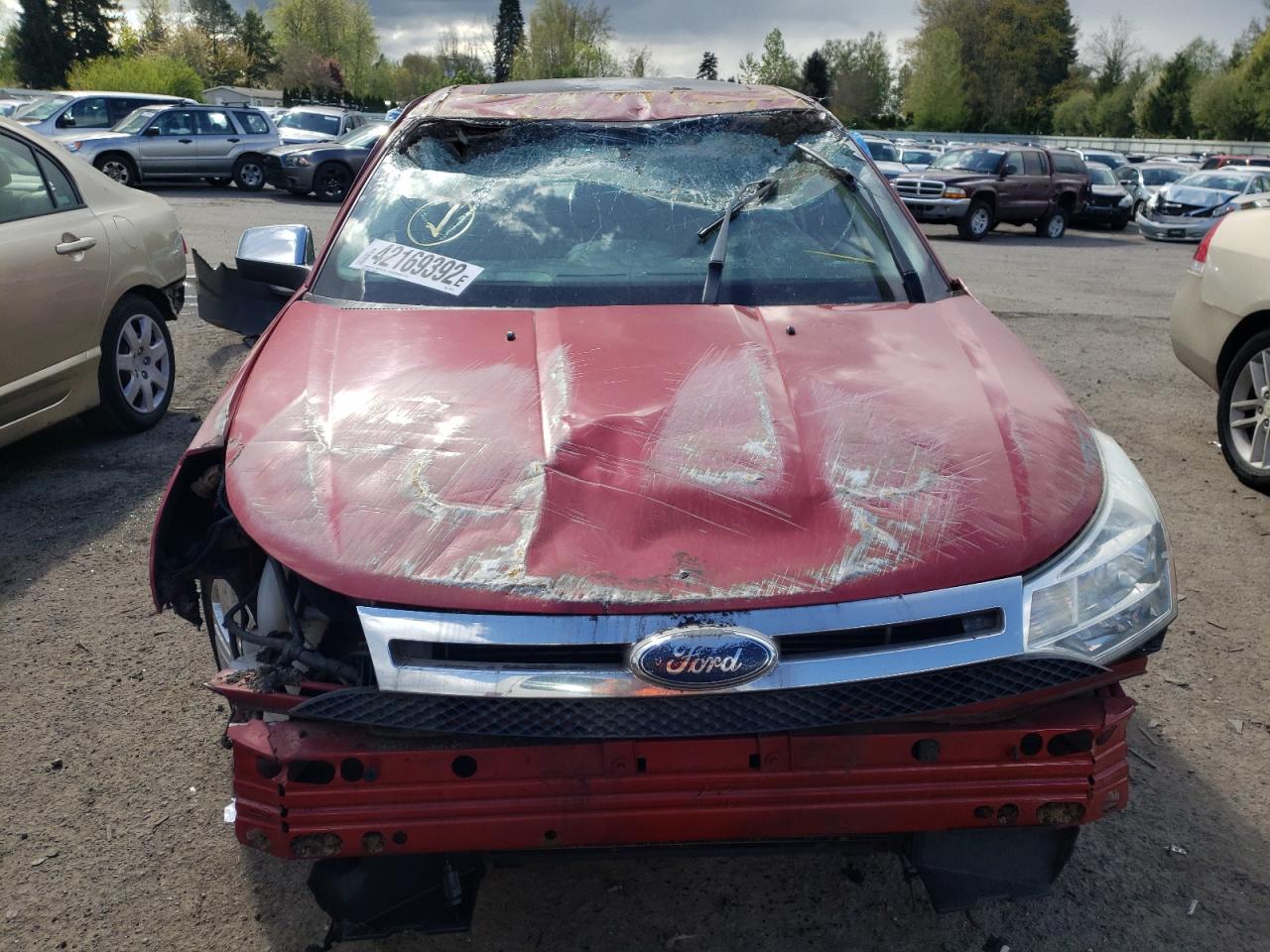 Photo 9 from auction – 2009 FORD FOCUS SEL with VIN 1FAHP37N69W232751