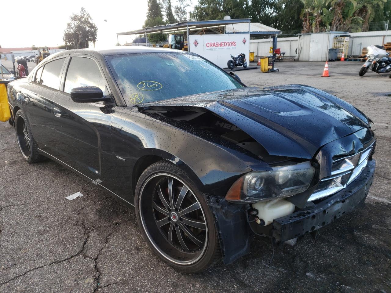 DODGE CHARGER R/ 2013 with VIN 2C3CDXCT5DH726040 - Photo from auction