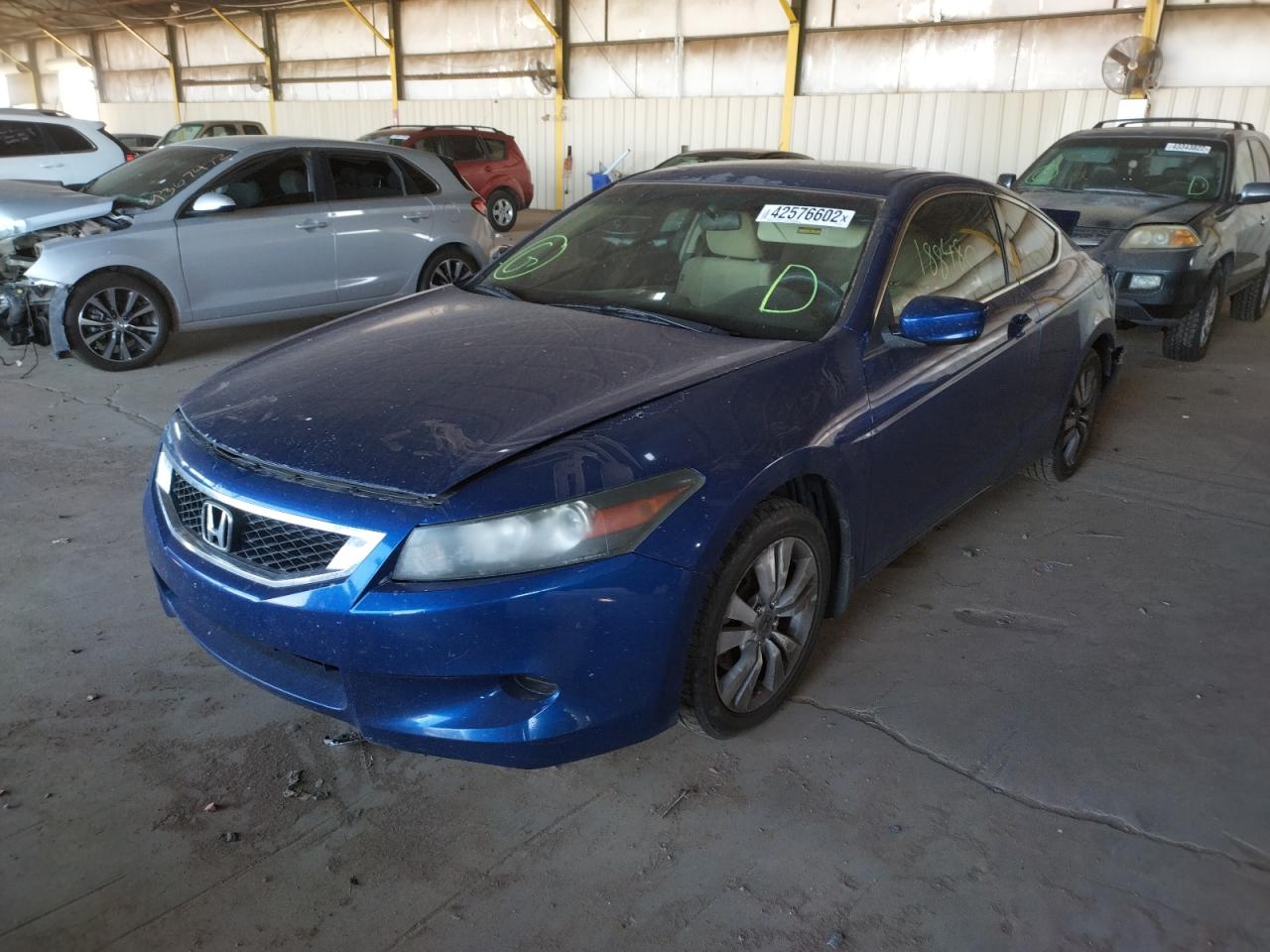 Photo 2 from auction – 2008 HONDA ACCORD EX with VIN 1HGCS12748A026499