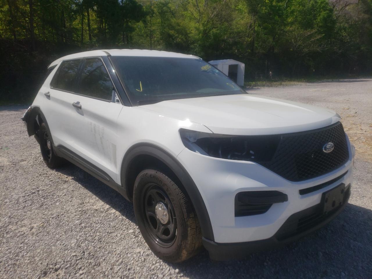 FORD EXPLORER P 2021 with VIN 1FM5K8AB8MGB46704 - Photo from auction