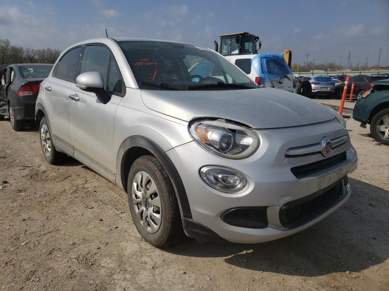 FIAT 500X POP 2016 with VIN ZFBCFXAT8GP483660 - Photo from auction