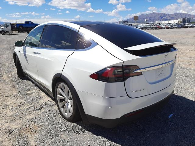 Photo 3 from auction – 2017 TESLA MODEL X with VIN 5YJXCAE21HF075129