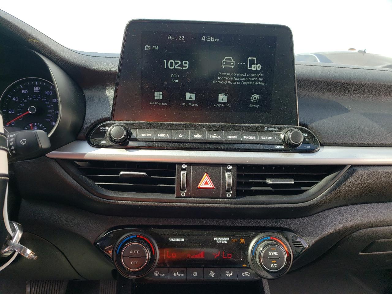 Photo 9 from auction – 2019 KIA FORTE FE with VIN 3KPF24AD2KE029667