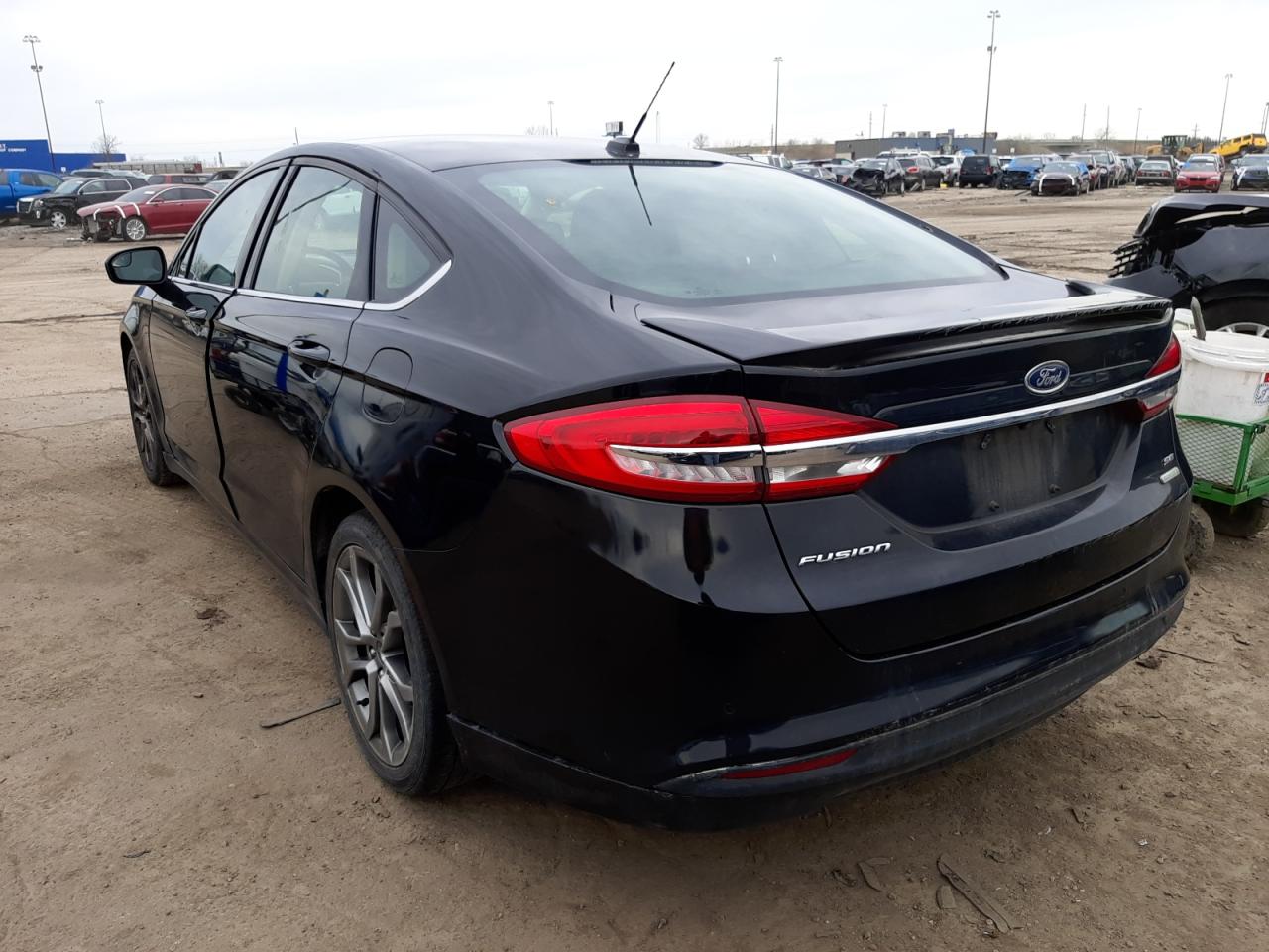 Photo 3 from auction – 2017 FORD FUSION SE with VIN 3FA6P0HD2HR140226