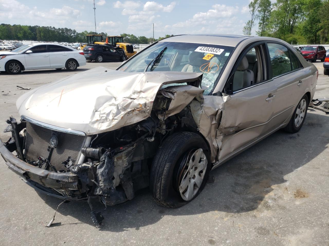 Photo 2 from auction – 2008 HYUNDAI SONATA GLS with VIN 5NPET46C08H391350