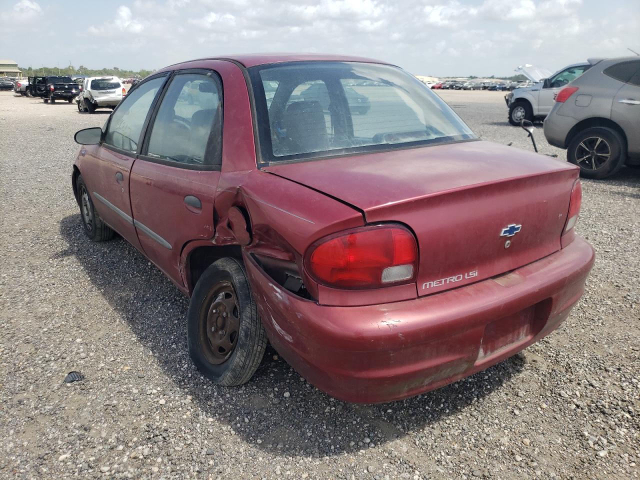 Photo 3 from auction – 2001 CHEVROLET METRO LSI with VIN 2C1MR522416707756