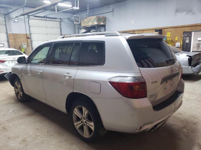 Photo 3 from auction – 2008 TOYOTA HIGHLANDER with VIN JTEES43A782014470