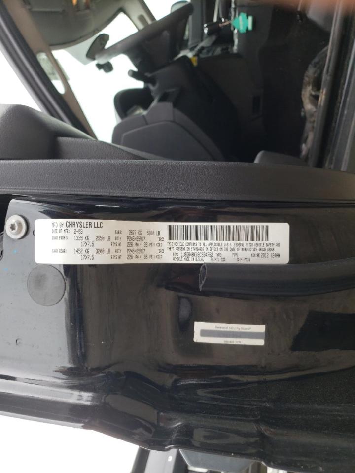 Photo 10 from auction – 2009 JEEP GRAND CHER with VIN 1J8GR48K09C534752