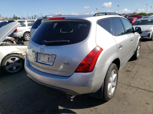 Photo 4 from auction – 2003 NISSAN MURANO SL with VIN JN8AZ08T03W119441