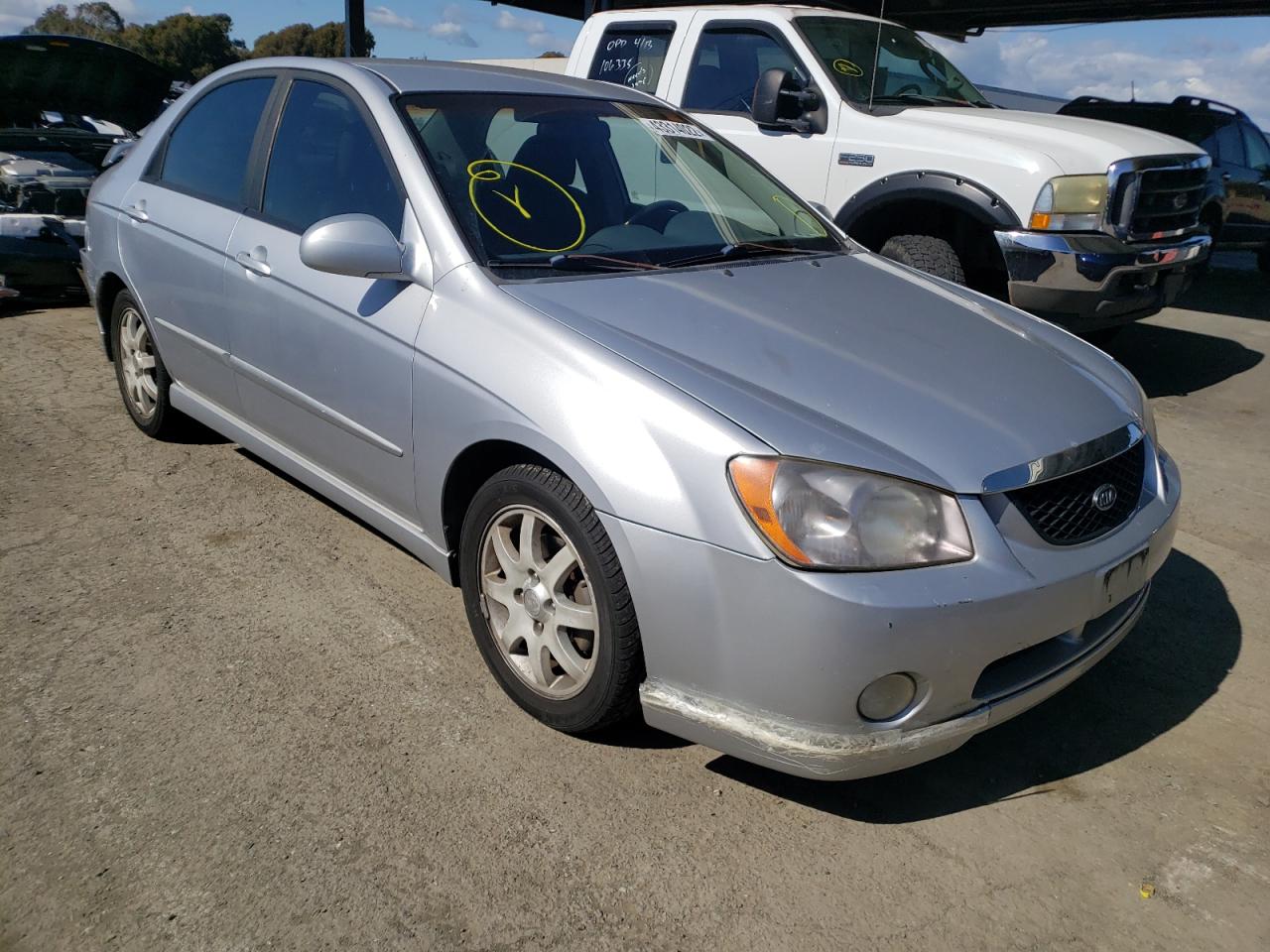 Photo 9 from auction – 2006 KIA SPECTRA with VIN KNAFE121565310032