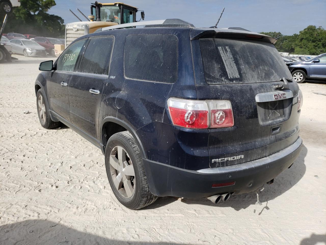 Photo 3 from auction – 2011 GMC ACADIA SLT with VIN 1GKKVRED7BJ195221