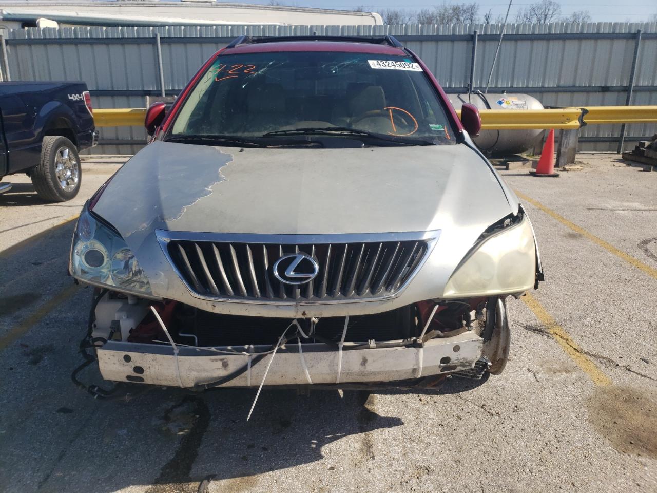 Photo 9 from auction – 2009 LEXUS RX 350 with VIN 2T2HK31U39C112967