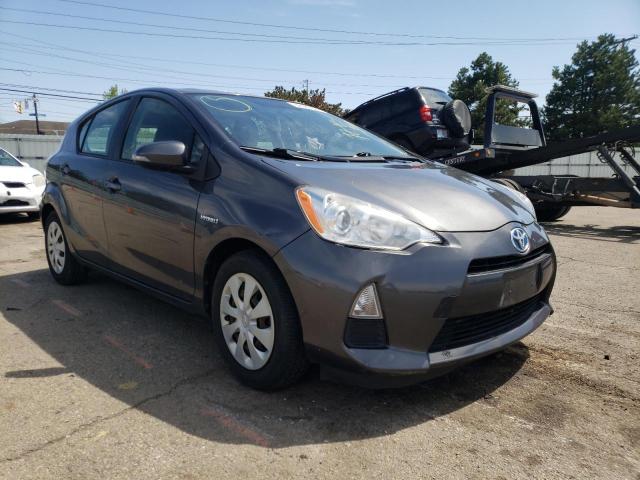 TOYOTA PRIUS C 2012 with VIN JTDKDTB34C1509500 - Photo from auction