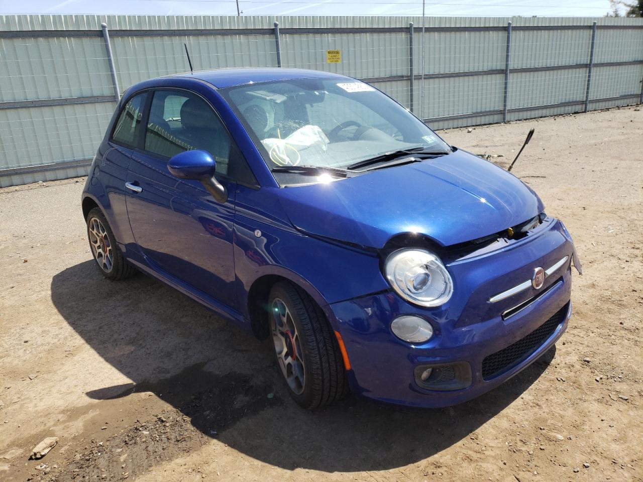 FIAT 500 SPORT 2012 with VIN 3C3CFFBR4CT127078 - Photo from auction