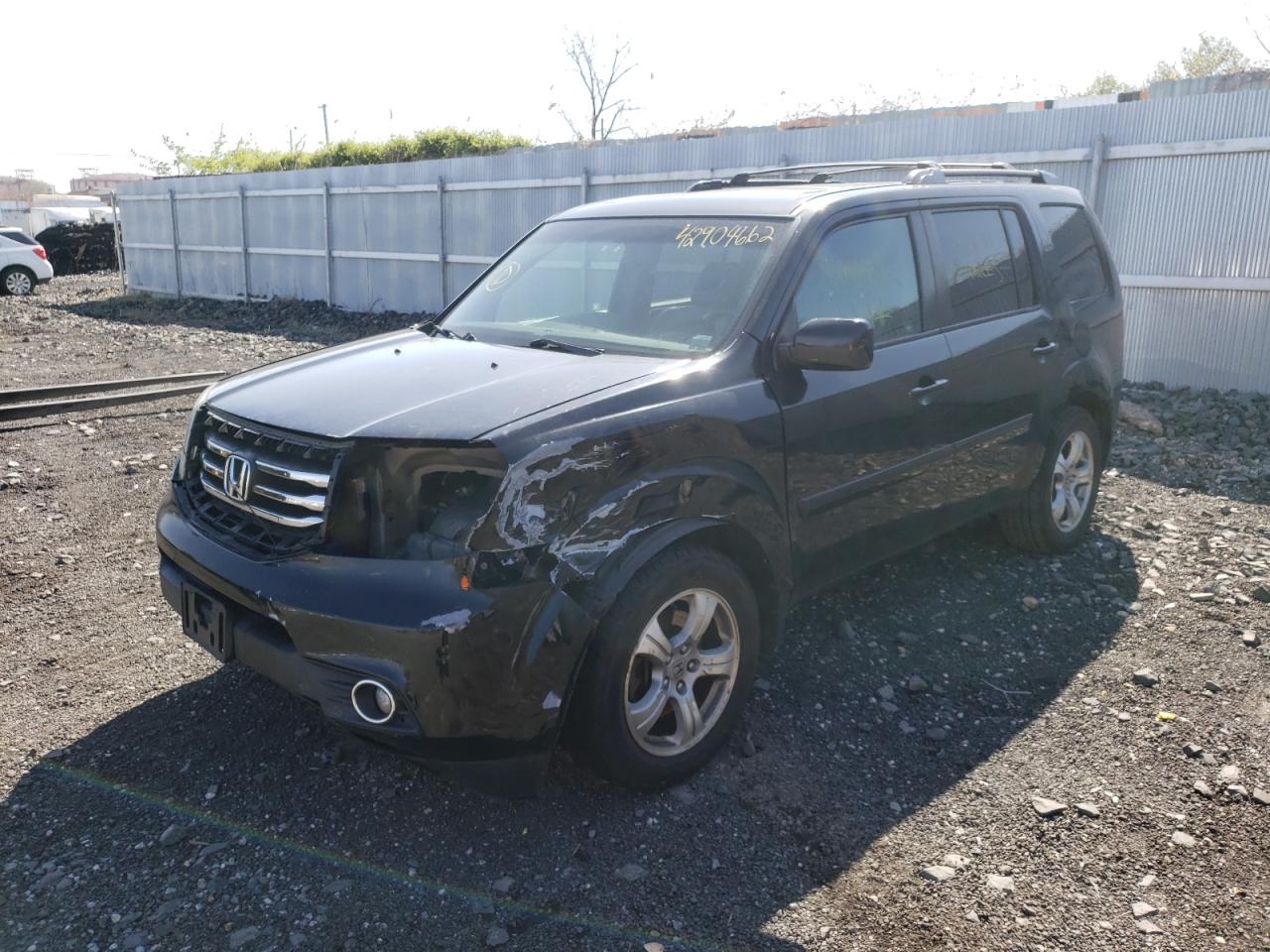 Photo 2 from auction – 2012 HONDA PILOT EXL with VIN 5FNYF4H54CB085228