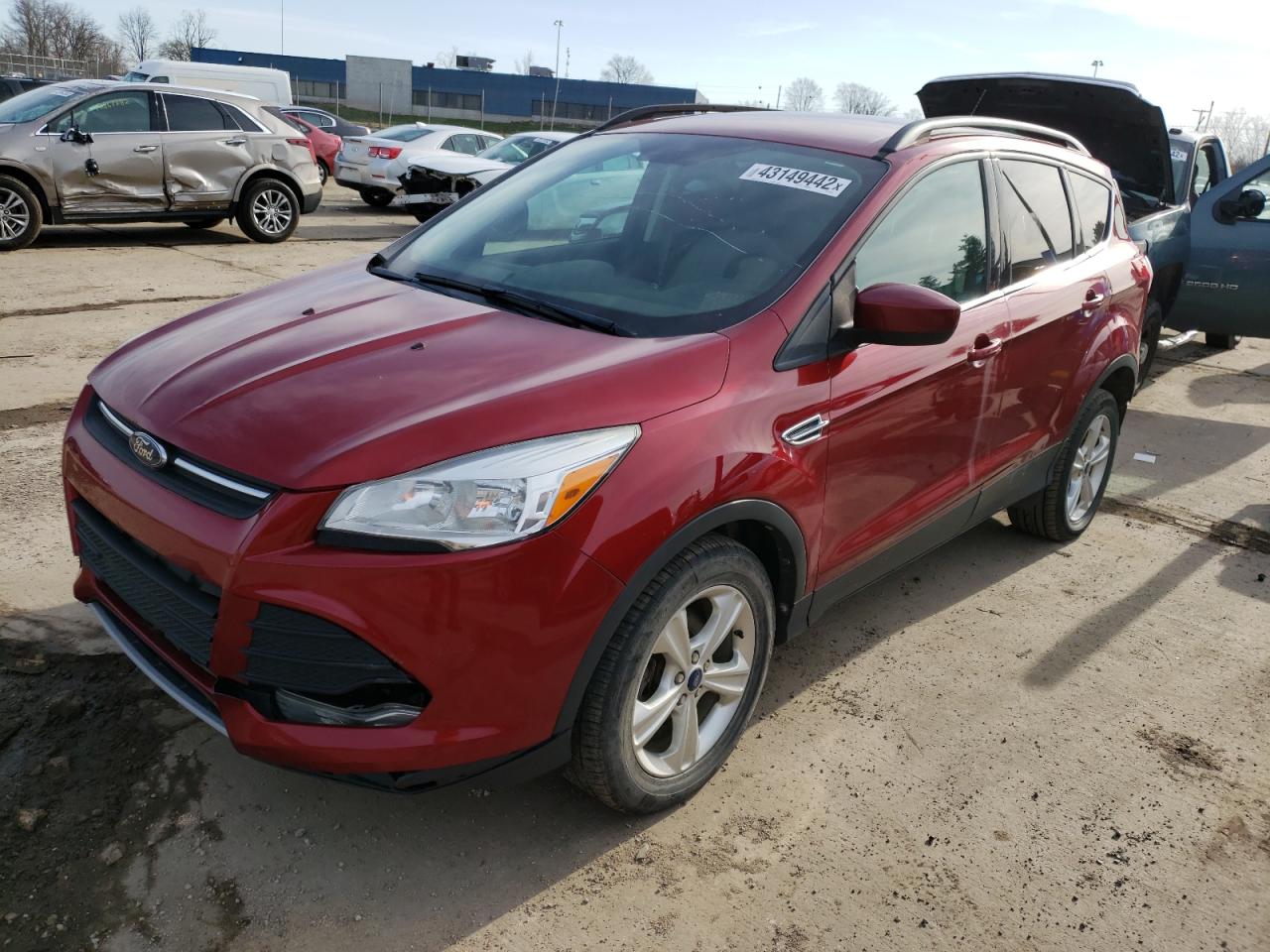 Photo 2 from auction – 2013 FORD ESCAPE SE with VIN 1FMCU0GX6DUB22652