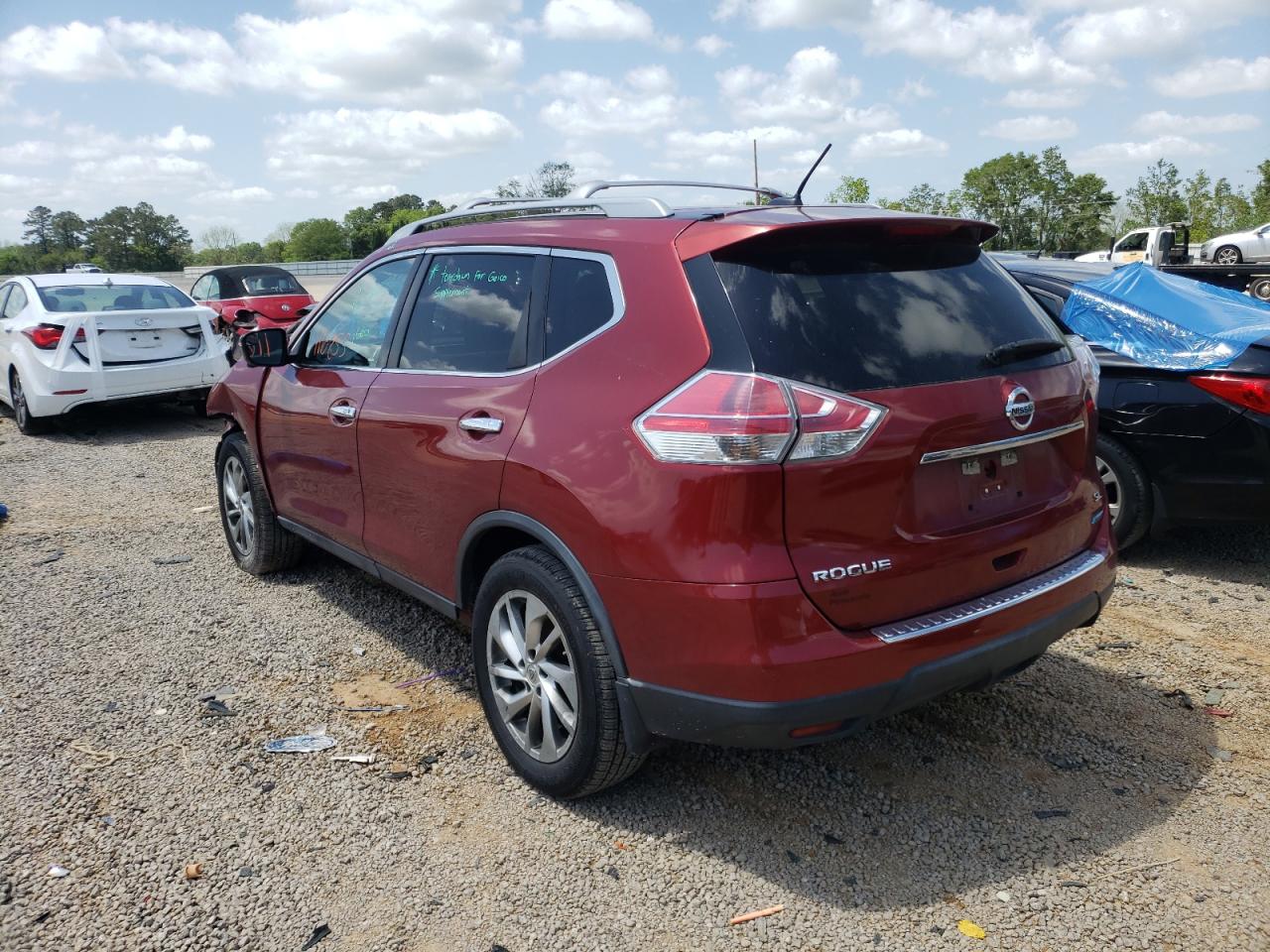 Photo 3 from auction – 2014 NISSAN ROGUE S with VIN 5N1AT2MT2EC768978