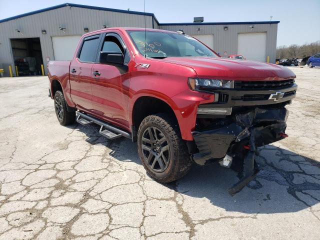 CHEVROLET SILVERADO 2021 with VIN 1GCPYFED6MZ235414 - Photo from auction