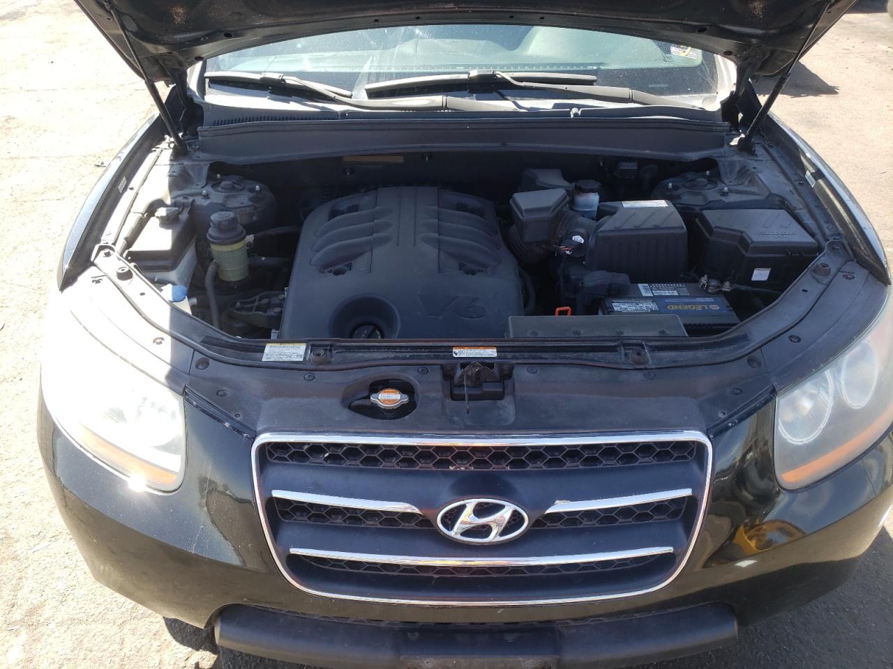Photo 7 from auction – 2008 HYUNDAI SANTA FE S with VIN 5NMSH73E28H227719