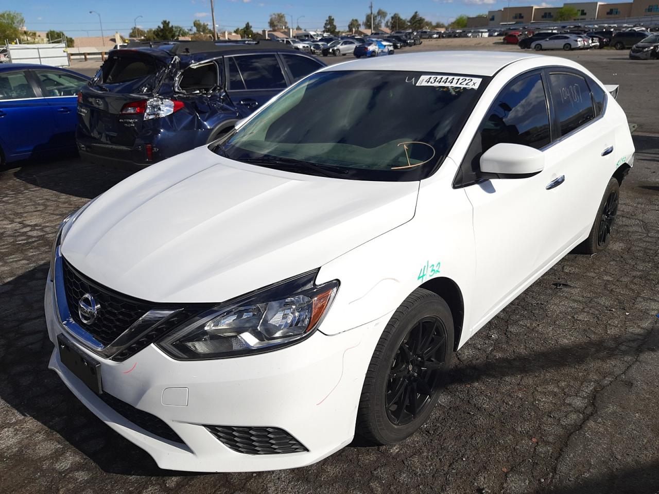 Photo 2 from auction – 2017 NISSAN SENTRA S with VIN 3N1AB7AP3HY324874