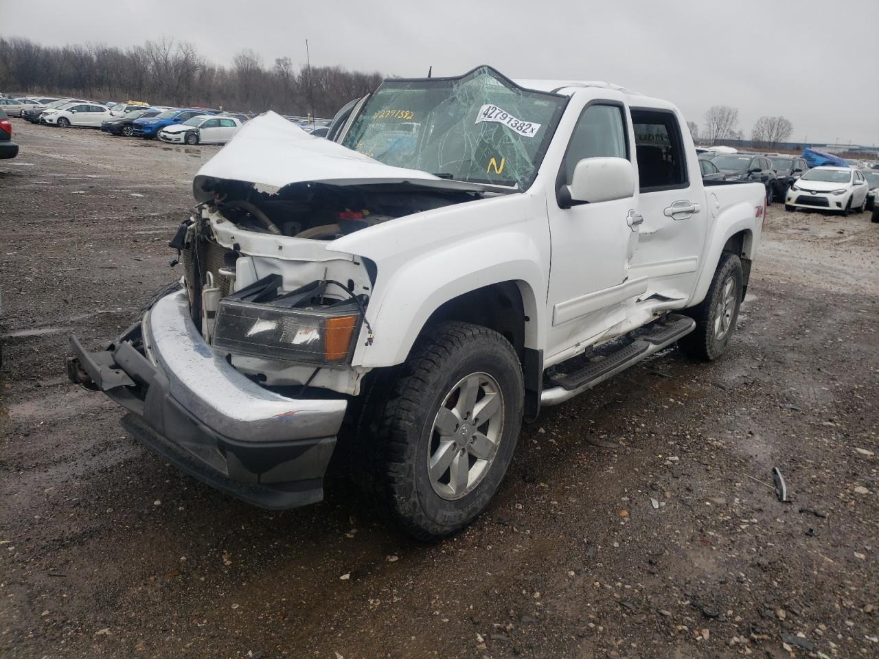 Photo 2 from auction – 2012 CHEVROLET COLORADO L with VIN 1GCHTDFEXC8124139