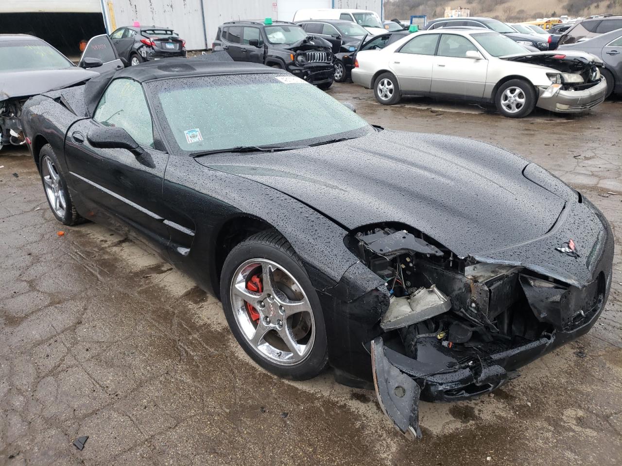 CHEVROLET CORVETTE 2001 with VIN 1G1YY32GX15123101 - Photo from auction