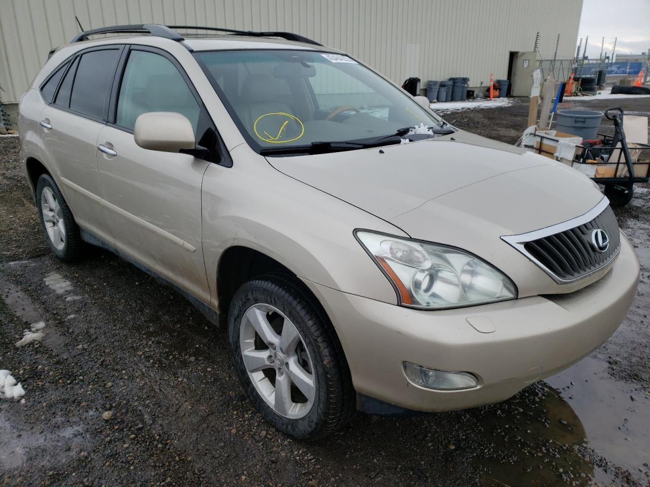 LEXUS RX 350 2008 with VIN 2T2HK31U98C057181 - Photo from auction