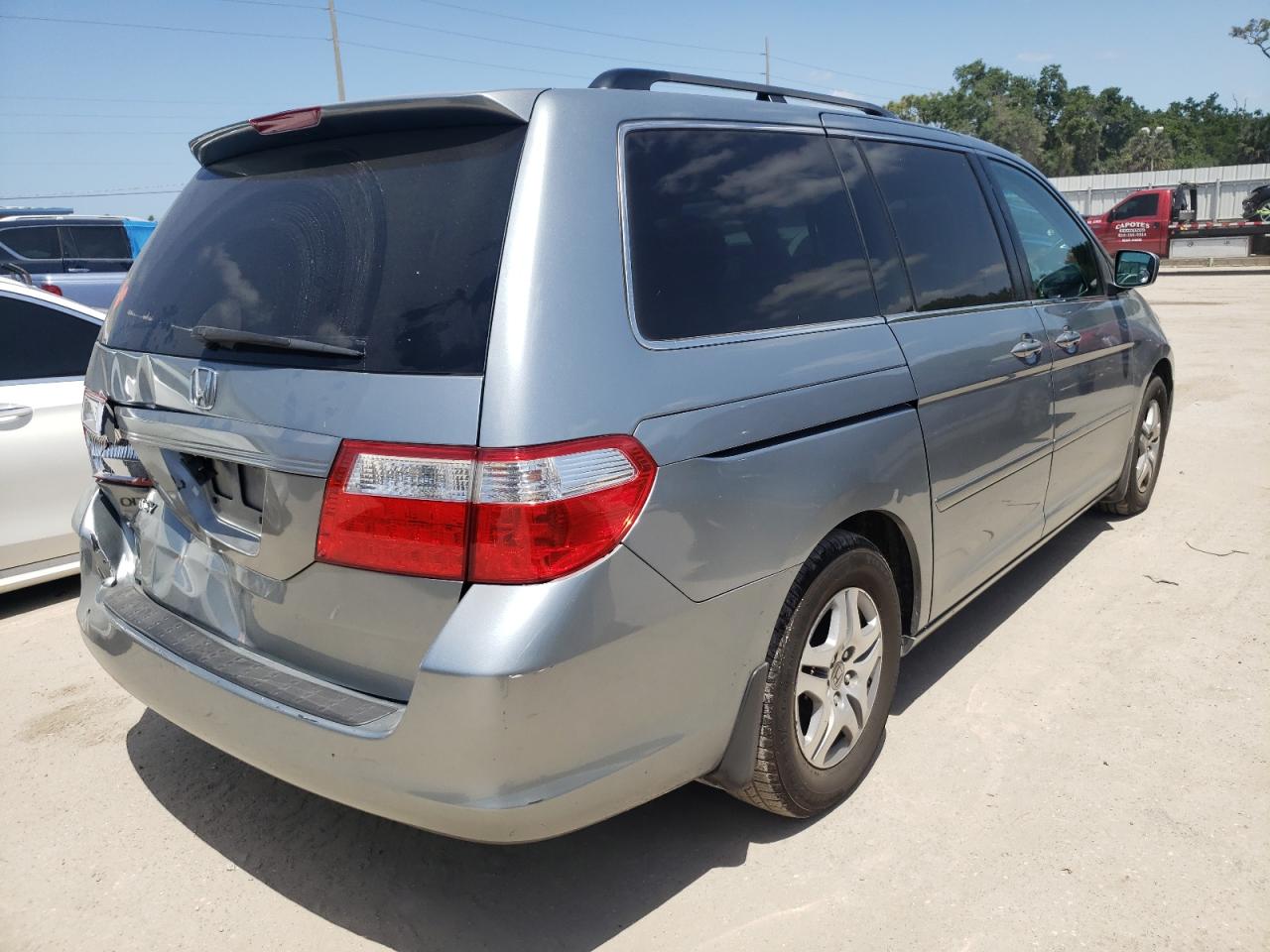 Photo 4 from auction – 2007 HONDA ODYSSEY EX with VIN 5FNRL38797B100157