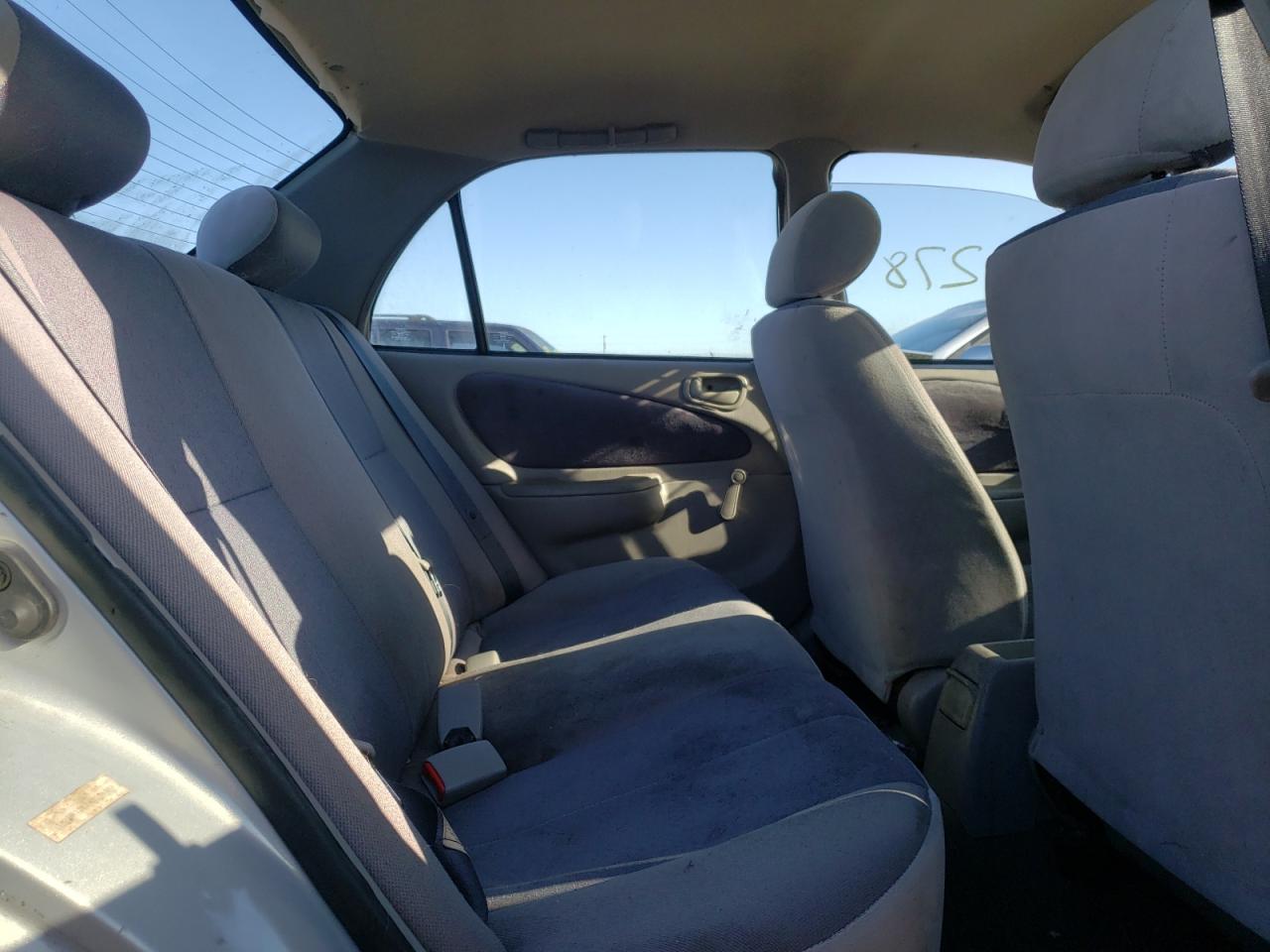 Photo 6 from auction – 1999 TOYOTA COROLLA VE with VIN 1NXBR12E3XZ236038