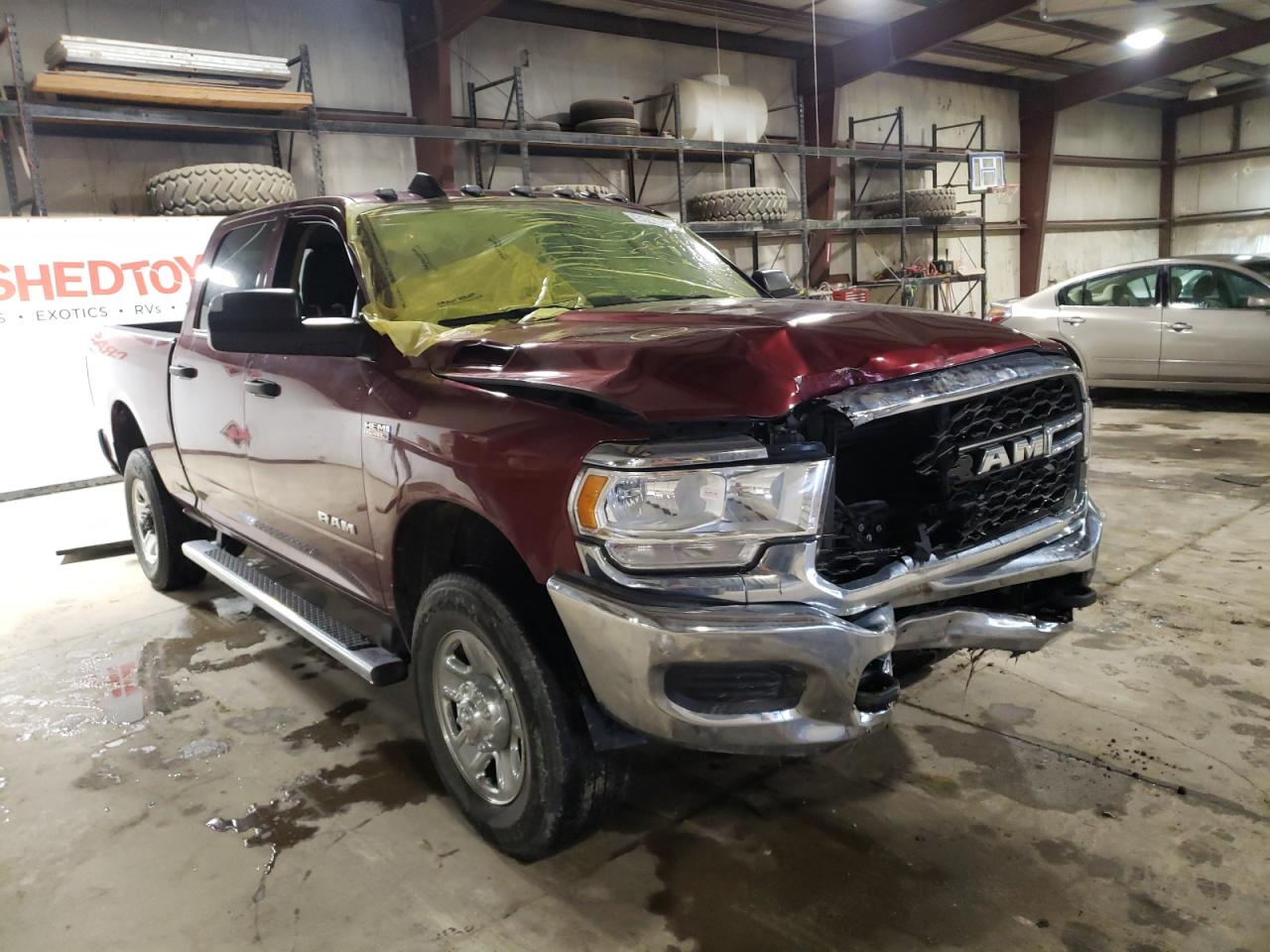 DODGE RAM2500 2019 with VIN 3C6UR5CJ2KG595545 - Photo from auction