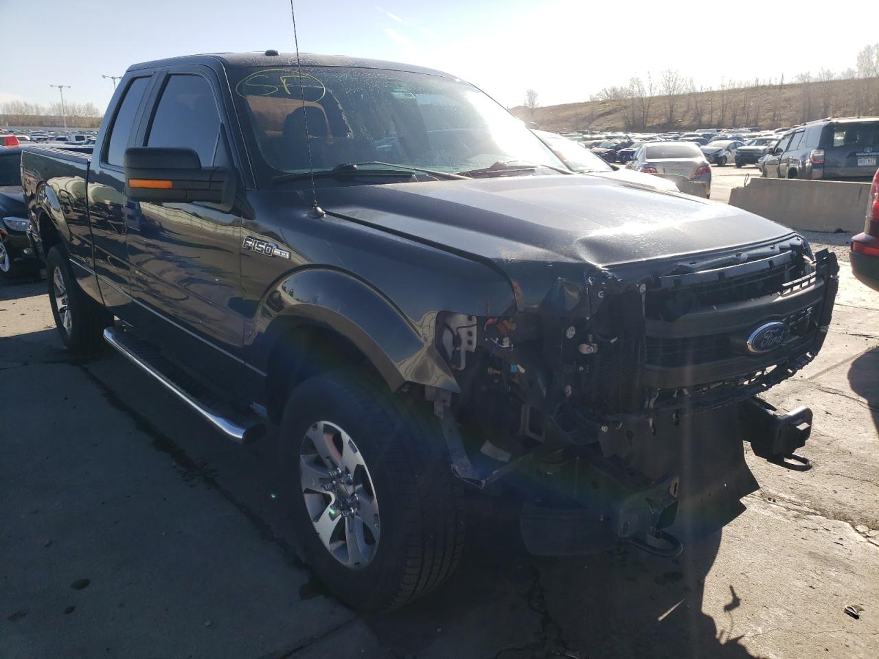 FORD F150 SUPER 2013 with VIN 1FTFX1EF9DFC42684 - Photo from auction