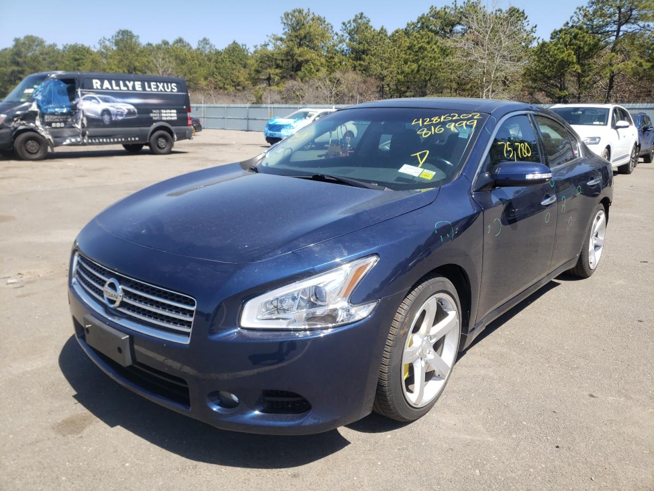 Photo 2 from auction – 2010 NISSAN MAXIMA S with VIN 1N4AA5AP6AC816999