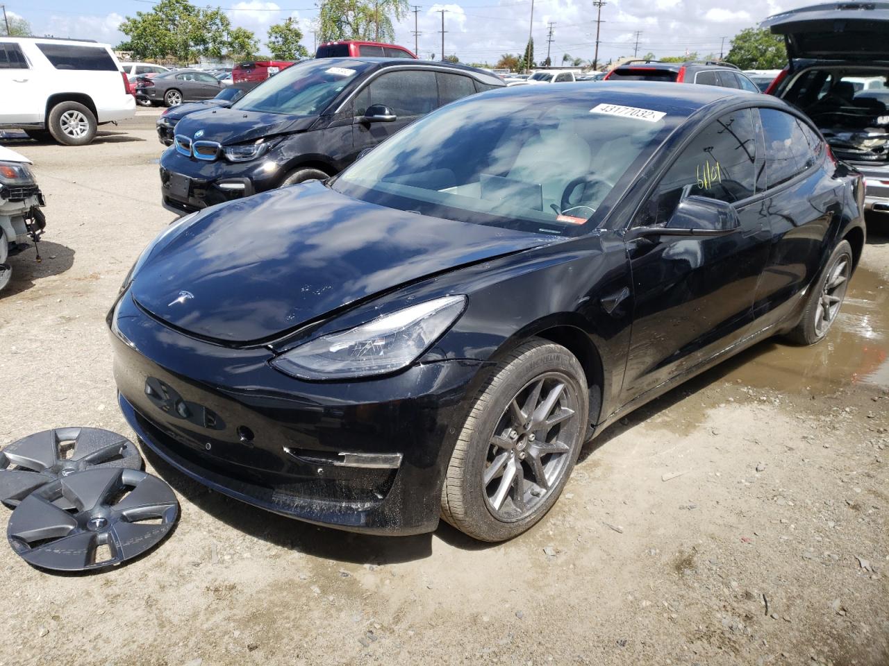 Photo 2 from auction – 2021 TESLA MODEL 3 with VIN 5YJ3E1EA7MF877145