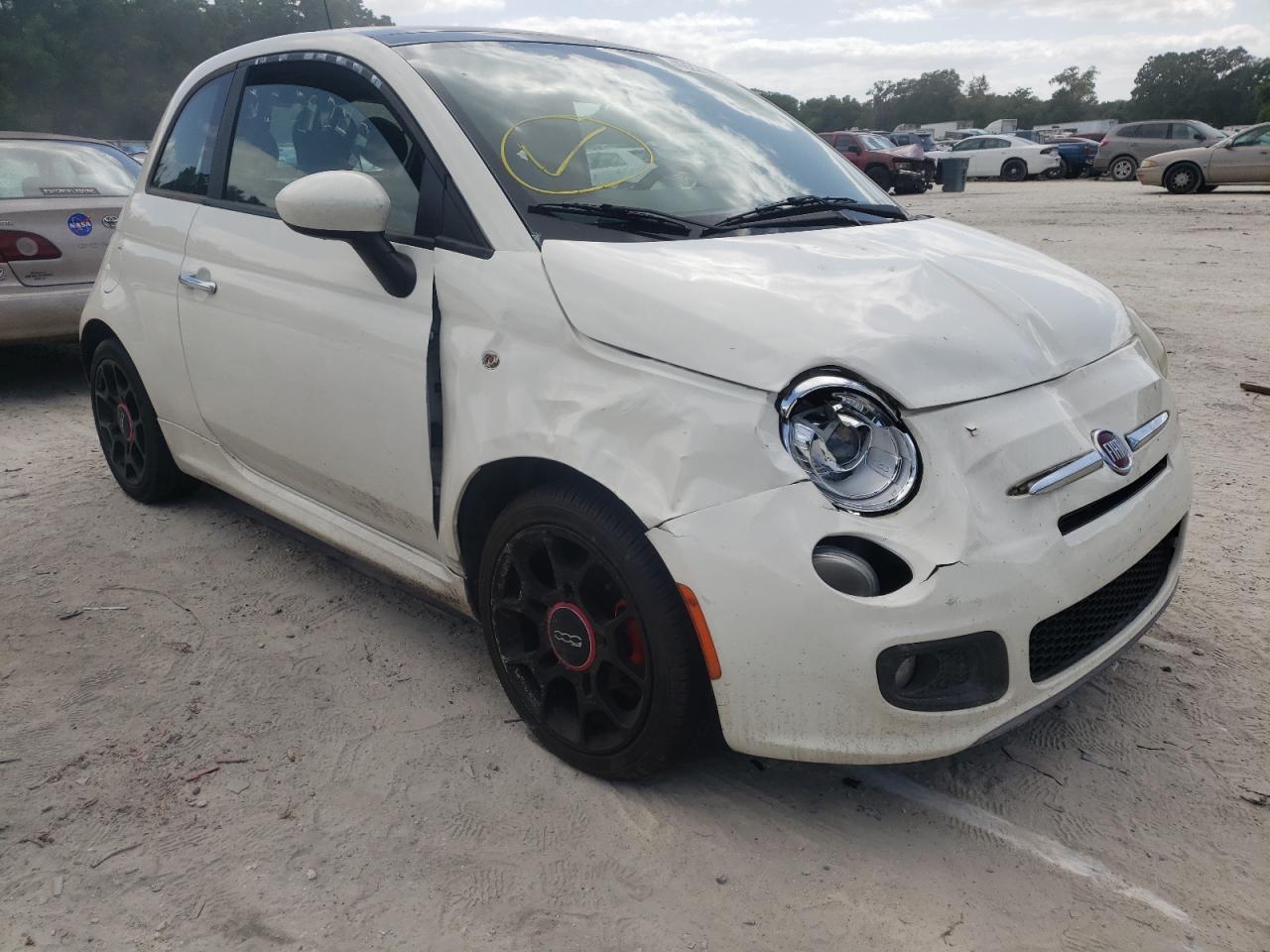 FIAT 500 SPORT 2012 with VIN 3C3CFFBR5CT116560 - Photo from auction