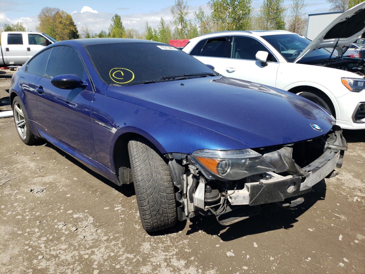 BMW M6 2006 with VIN WBSEH93436B797092 - Photo from auction