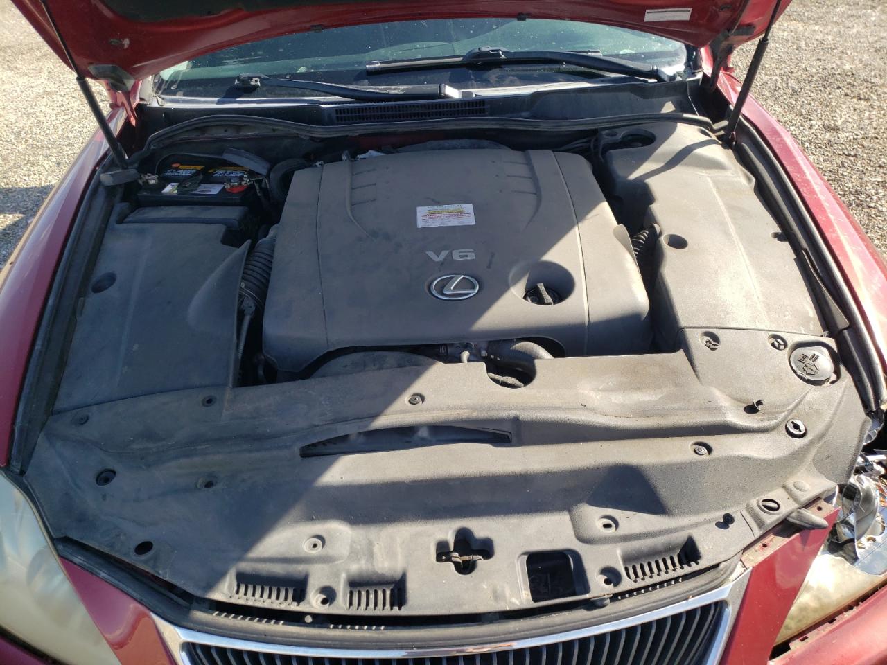 Photo 7 from auction – 2006 LEXUS IS 250 with VIN JTHBK262462016740