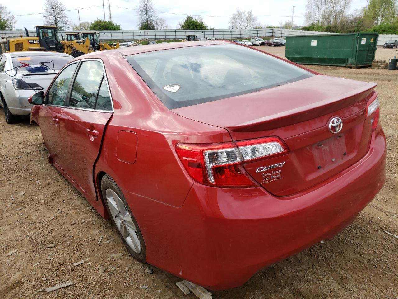 Photo 3 from auction – 2012 TOYOTA CAMRY BASE with VIN 4T1BF1FK7CU595816