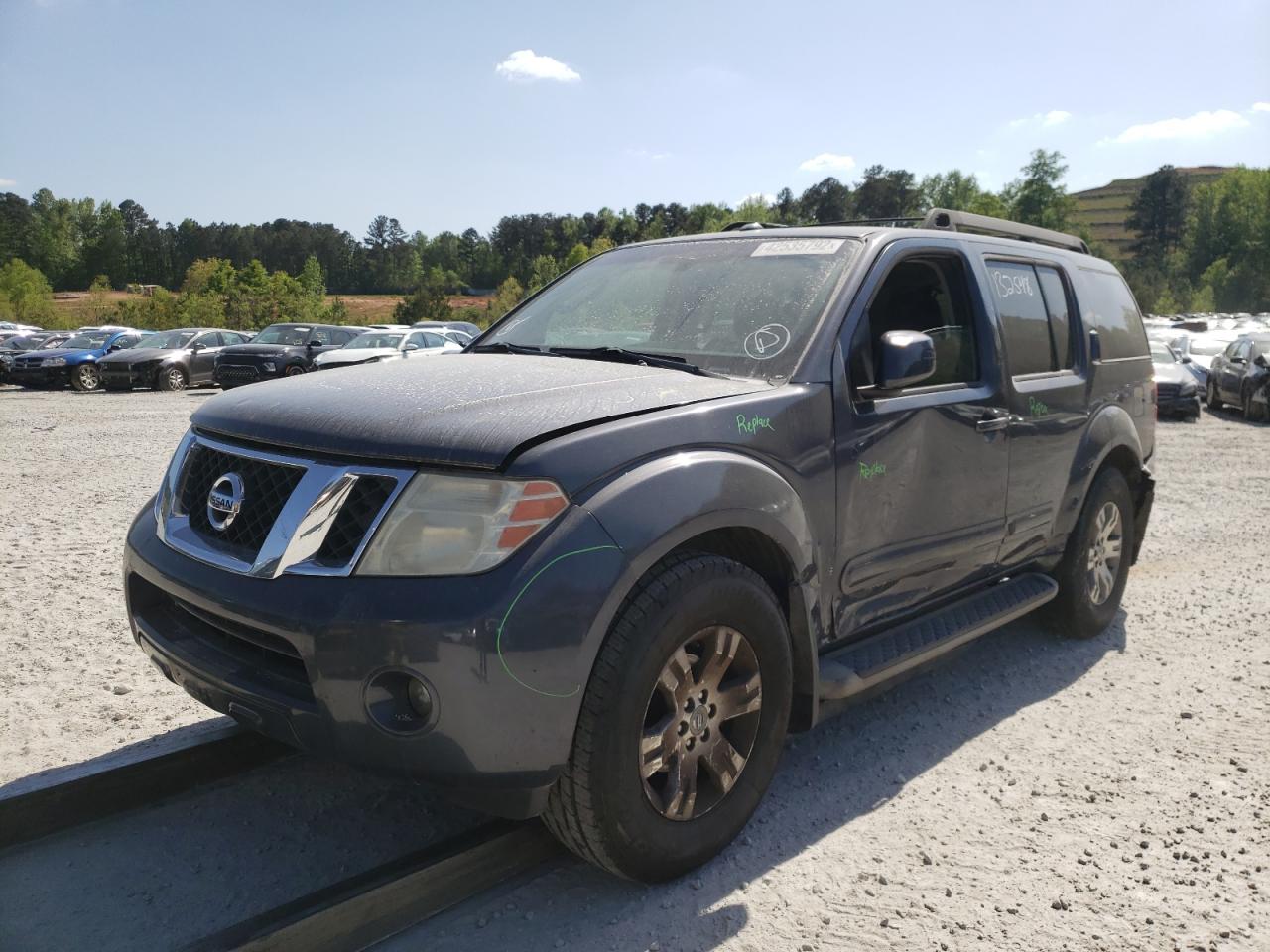 Photo 2 from auction – 2010 NISSAN PATHFINDER with VIN 5N1AR1NN0AC601067