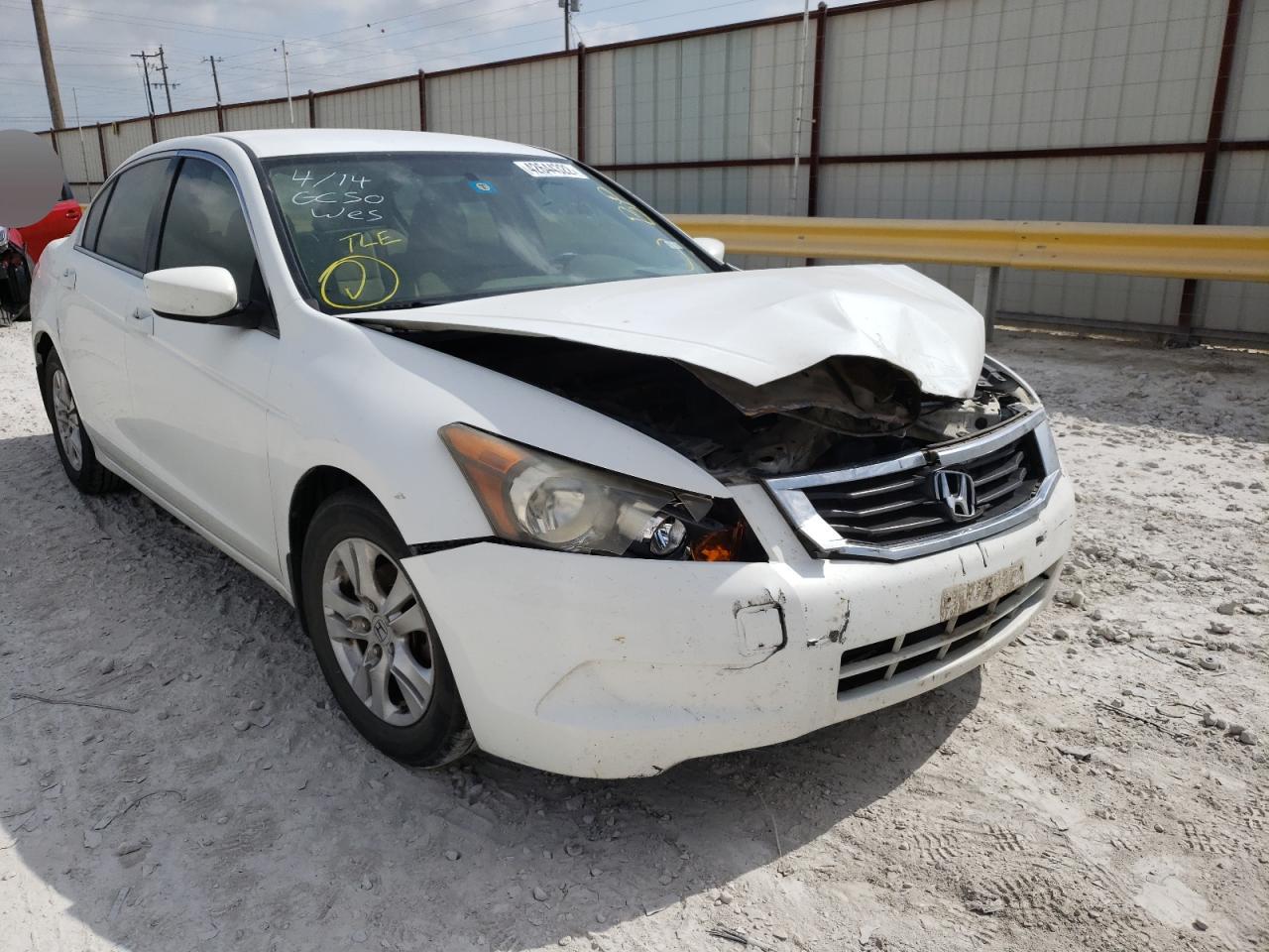 Photo 1 from auction – 2008 HONDA ACCORD LXP with VIN JHMCP26418C075068