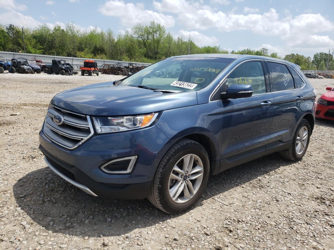 Photo 2 from auction – 2018 FORD EDGE SEL with VIN 2FMPK4J97JBB58019