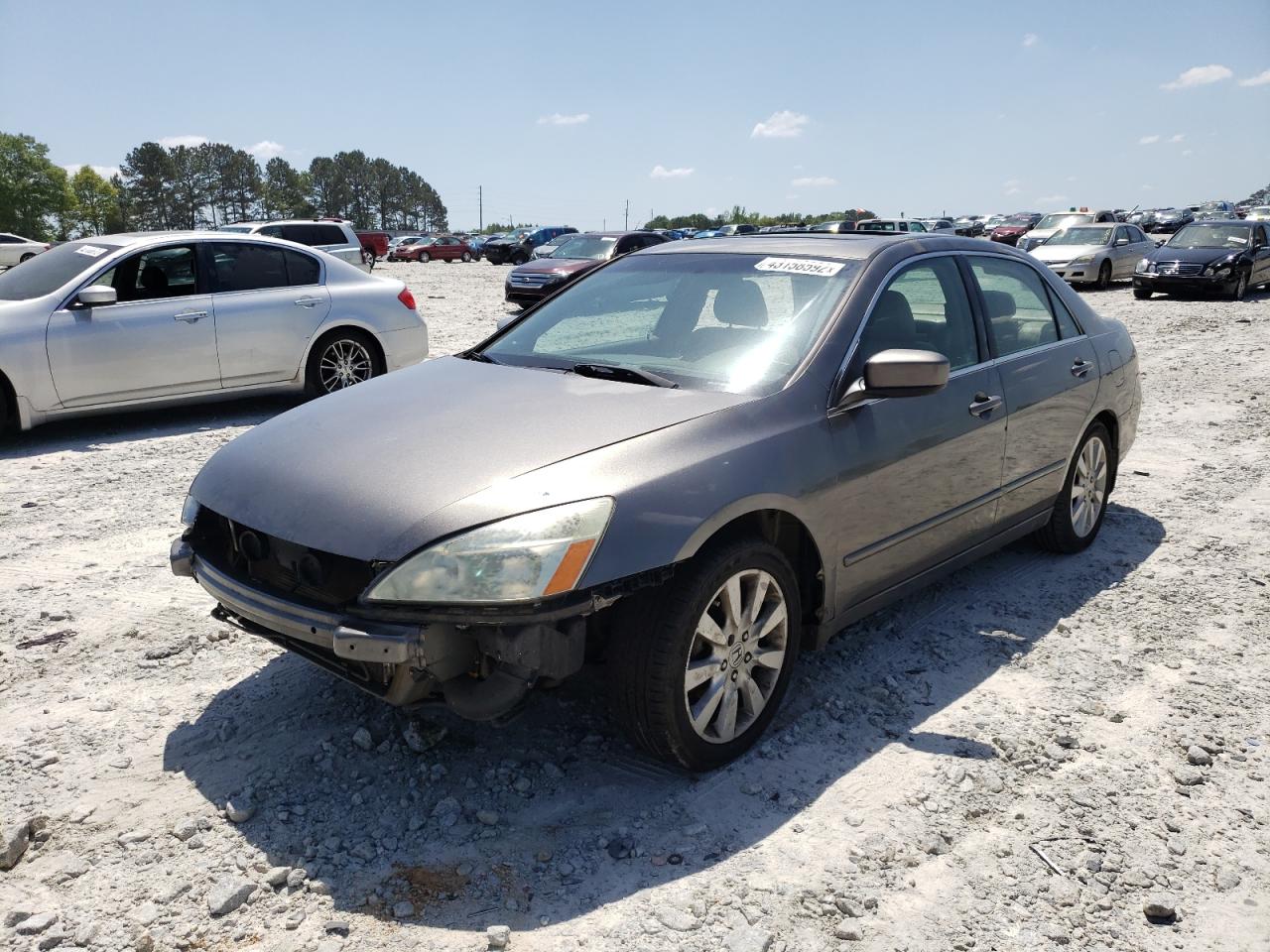 Photo 2 from auction – 2007 HONDA ACCORD EX with VIN 1HGCM66577A073587