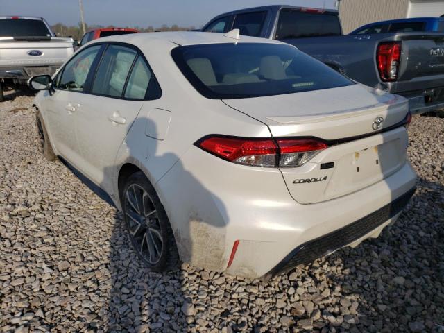 Photo 3 from auction – 2021 TOYOTA COROLLA SE with VIN JTDS4MCE5MJ068435