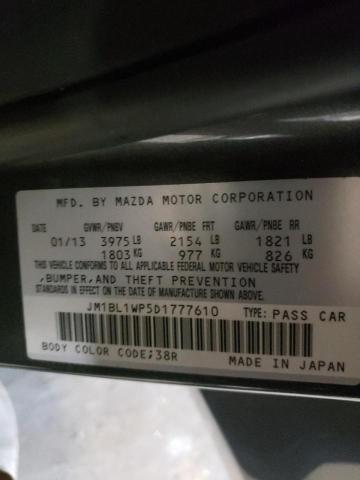 Photo 10 from auction – 2013 MAZDA 3 I with VIN JM1BL1WP5D1777610